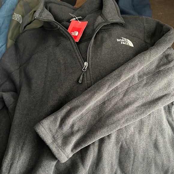 Mens North Face Quarter Zip - Picture 1 of 4